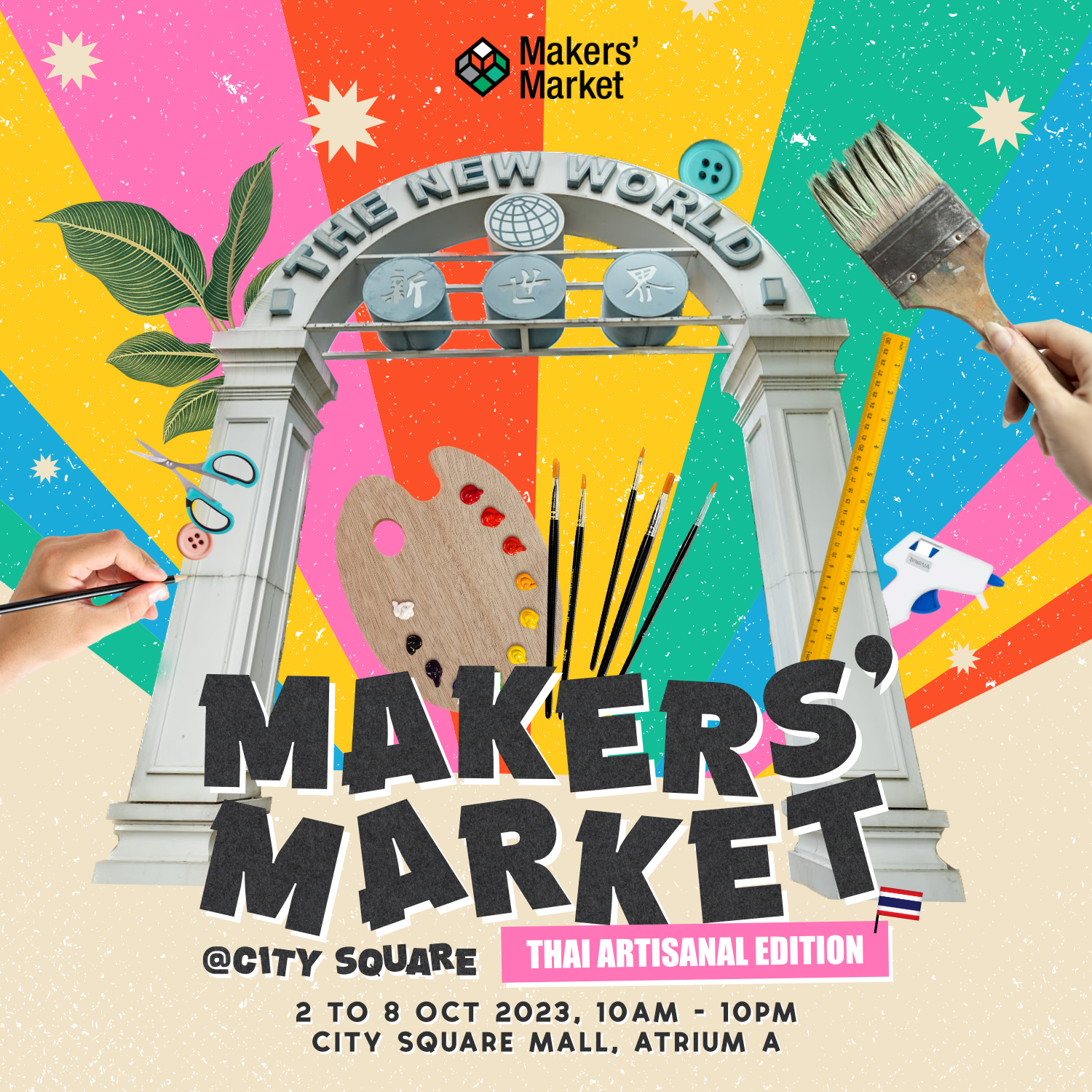 Available Spaces at Makers' Market @ City Square Mall (Thai Edition ...